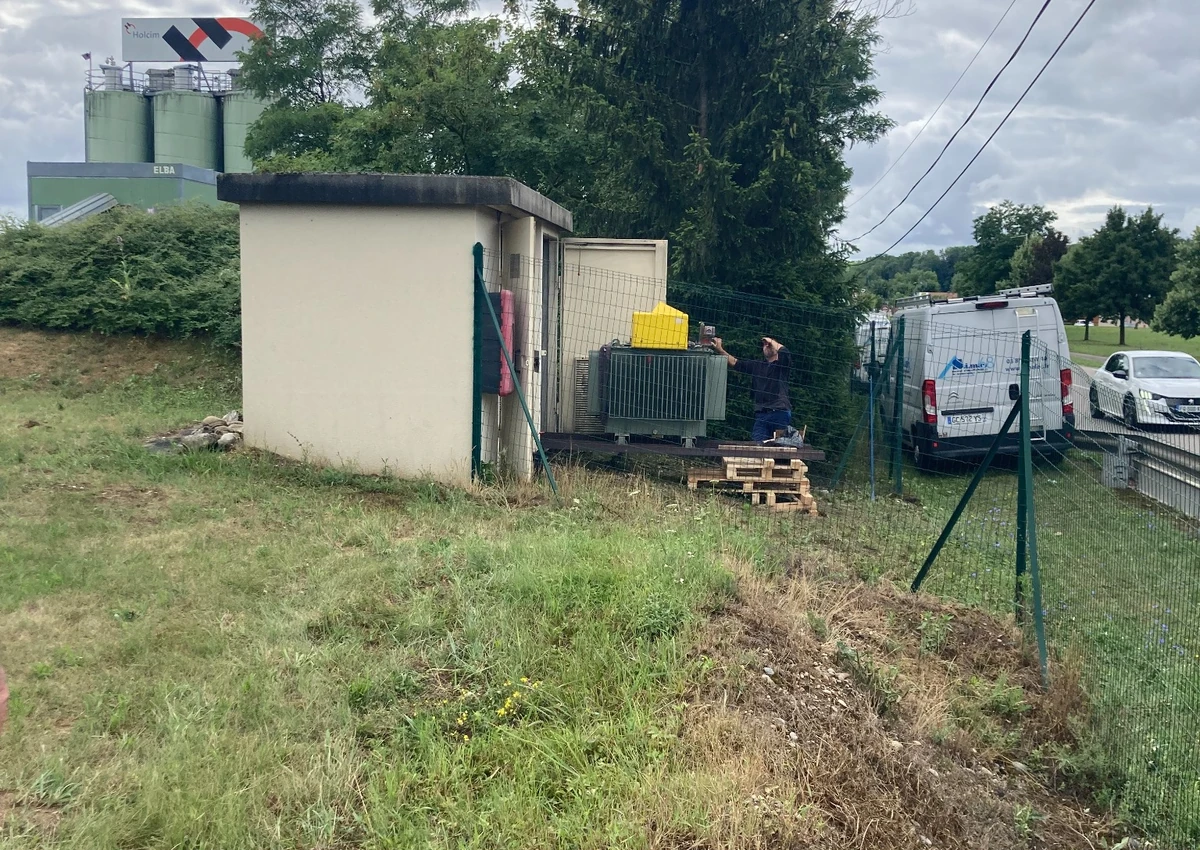 Intervention sur un poste de transformation électrique industriel